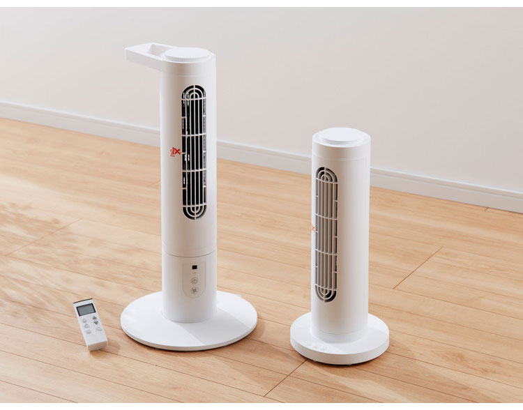 スリムファン 分割式 タワーファン Kumikaze クミカゼ 分けて使える タワー扇風機 サーキュレーター 送風機 OLF-S100 縦型 横置き可能 部屋干し 室内干し 羽なし オンライフ ON-LIFE