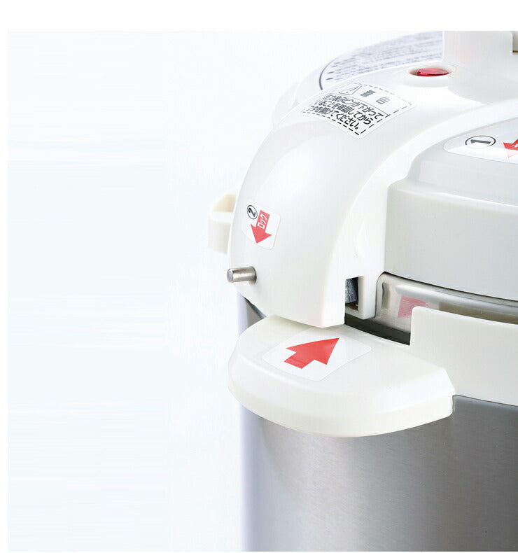 D&S マイコン電気圧力鍋 4.0L STL-EC50 ホワイト 電気鍋 圧力鍋 加圧