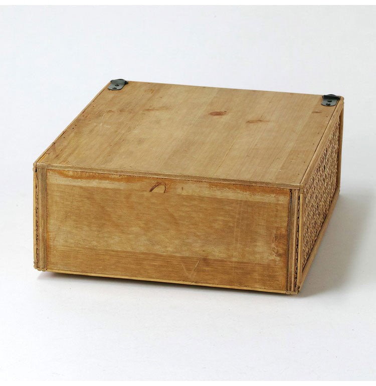 ラタン ガラス扉付き キーボックス フック 引出し 扉収納 キーフック ボックス 箱 小物入れ 収納 籐 アジアン家具 韓国インテリア ナチュラル ラタンカントリー おしゃれ