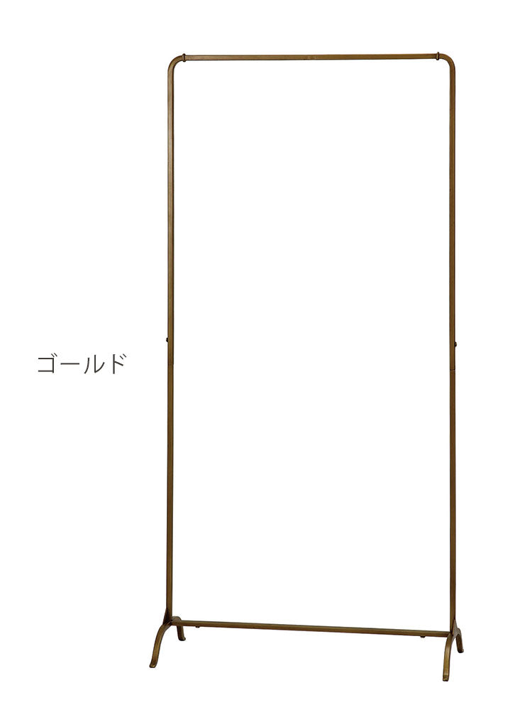 アイアン ハンガーラック シンプル おしゃれ 幅71cm 高さ144cm 軽量 2.8kg スリム ディスプレイ コートハンガー 衣類収納 洋服掛け 省スペース コンパクト ショップ 店舗 什器 ジョセフアイアン