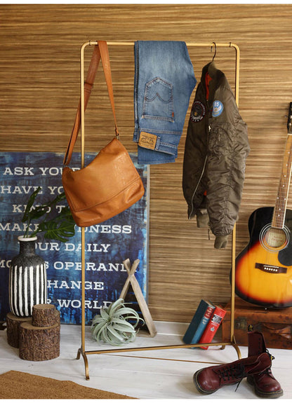 アイアン ハンガーラック シンプル おしゃれ 幅71cm 高さ144cm 軽量 2.8kg スリム ディスプレイ コートハンガー 衣類収納 洋服掛け 省スペース コンパクト ショップ 店舗 什器 ジョセフアイアン