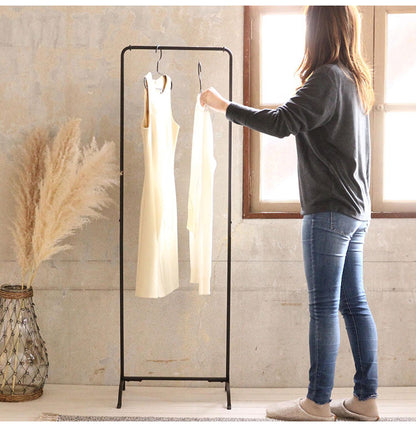 アイアン ハンガーラック シンプル おしゃれ 幅45cm 高さ144.5cm 軽量 2.6kg スリム ディスプレイ コートハンガー 衣類収納 洋服掛け 省スペース コンパクト ショップ 店舗 什器 ジョセフアイアン