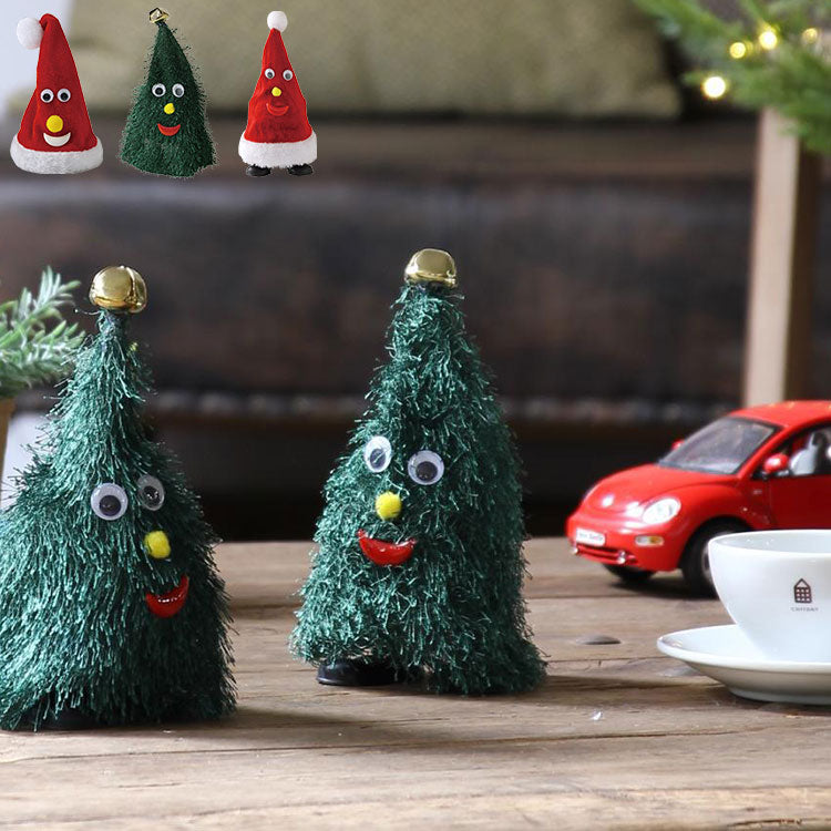 クリスマス 踊るおもちゃ サンタ帽・ツリー 選べる3タイプ ジングルベルに合わせて動く・踊る 音楽 ミュージック FUNNYクリスマス 子供 子ども パーティー かわいい SPICE クリスマス