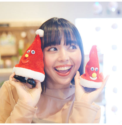 クリスマス 踊るおもちゃ サンタ帽・ツリー 選べる3タイプ ジングルベルに合わせて動く・踊る 音楽 ミュージック FUNNYクリスマス 子供 子ども パーティー かわいい SPICE クリスマス