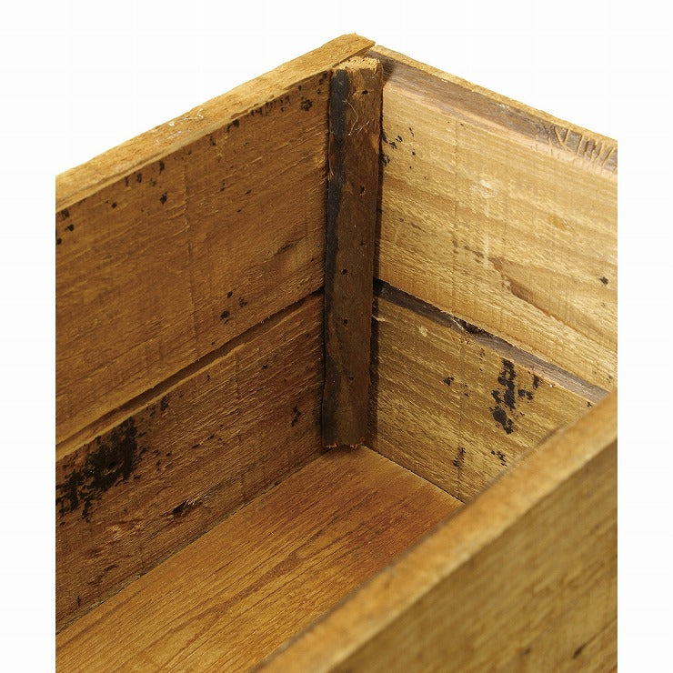 プランター台 おしゃれ インダストリアル Mサイズ レクトプランターボックススタンド 幅55 奥行21 高さ60 木×アイアン プランタースタンド 園芸ラック 花台 収納 ラック 棚(代引不可)