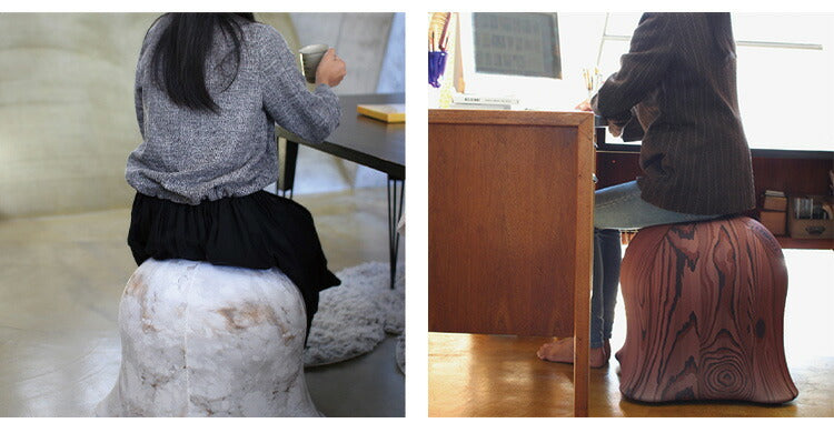 ジェリーフィッシュチェア 北欧柄 バランスボール エクササイズ デザインチェア イス 椅子 フィットネス ジェリーフィッシュチェアー クッション おしゃれ JELLYFISH CHAIR