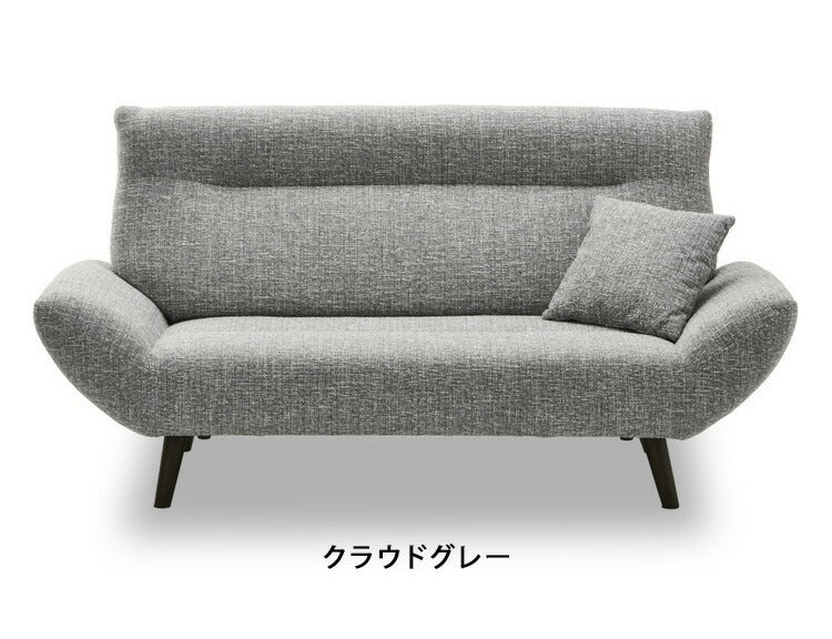 ソファ 3人掛け ローソファ クッション付き コンパクト 北欧 おしゃれ シンプル インテリア 脚付き 一人暮らし リビングソファ クッショセット ワンルーム(代引不可)