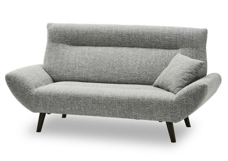 ソファ 3人掛け ローソファ クッション付き コンパクト 北欧 おしゃれ シンプル インテリア 脚付き 一人暮らし リビングソファ クッショセット ワンルーム(代引不可)