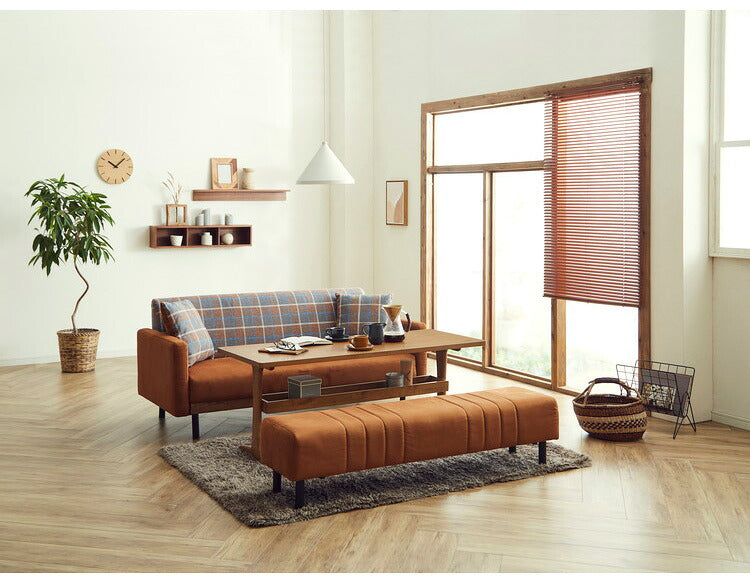 テーブル 幅140cm 木目調 ヴィンテージ 北欧 おしゃれ 収納 収納棚付き リビングテーブル センターテーブル カフェ風 長方形 コンパクト 一人暮らし(代引不可)