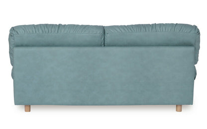 ソファ 3人掛け シンプル 脚つき 脚付き レザー ファブリック コンパクトソファ 一人暮らし 北欧 インテリア ローソファ ロータイプ リビング リビングソファー(代引不可)