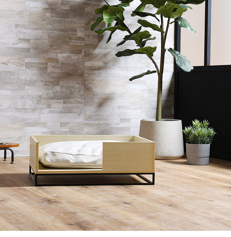 ペットベッド 幅67cm 乗り降り簡単 犬猫兼用 撥水加工 チャック付き クッション付き ペットハウス 小型犬 犬 猫 ペット ペット用品(代引不可)