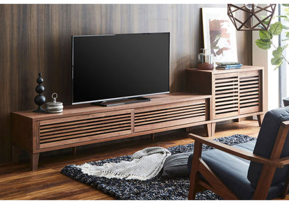 テレビ台 国産 幅180cm 格子 高脚15cm 細かな収納 コードスリット テレビボード 稼働棚 引き出し スタイリッシュなデザイン 新生活 模様替え 引っ越し(代引不可)