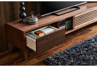 テレビ台 国産 幅180cm 格子 高脚15cm 細かな収納 コードスリット テレビボード 稼働棚 引き出し スタイリッシュなデザイン 新生活 模様替え 引っ越し(代引不可)