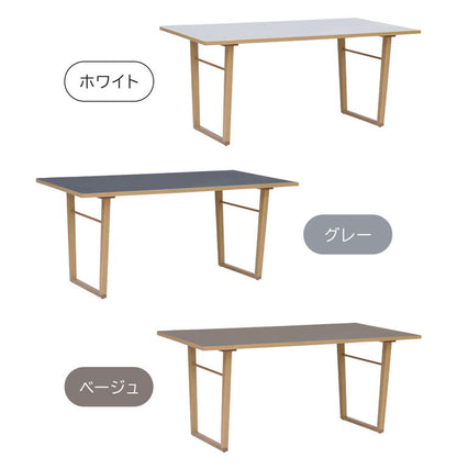 ダイニングテーブル 幅150cm C脚 お手入れ簡単 北欧風 木製 おしゃれ 傷に強い 汚れに強い メラミン天板 高耐久性 耐水性 耐熱性(代引不可)