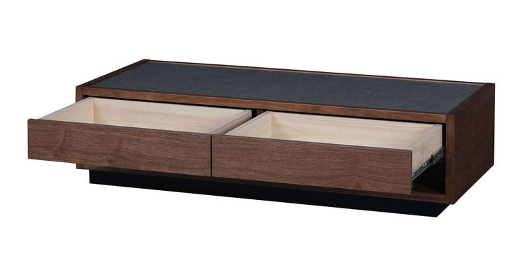 センターテーブル 国産 幅120cm メラミン素材 防汚 耐熱 傷に強い お手入れ簡単 引き出し 収納 オープン収納 和風 日本 模様替え 引っ越し 新生活(代引不可)