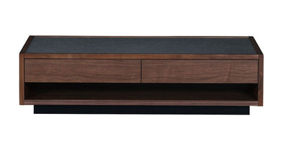 センターテーブル 国産 幅120cm メラミン素材 防汚 耐熱 傷に強い お手入れ簡単 引き出し 収納 オープン収納 和風 日本 模様替え 引っ越し 新生活(代引不可)