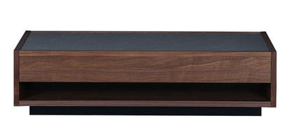 センターテーブル 国産 幅120cm メラミン素材 防汚 耐熱 傷に強い お手入れ簡単 引き出し 収納 オープン収納 和風 日本 模様替え 引っ越し 新生活(代引不可)