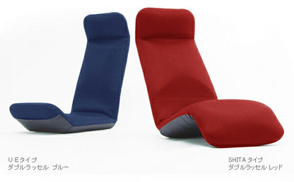 日本製 国産 座椅子 リクライニング コンパクト ハイバック WARAKU 和楽 プレミアム こたつに合う パーソナルチェア 北欧 おしゃれ チェア(代引不可)