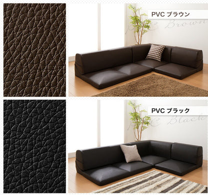 日本製 ローソファ コーナー ソファ Freshka カバーリング l字 3人掛け 2人掛け 国産 おしゃれ ソファセット 北欧 IMONIA(代引不可)