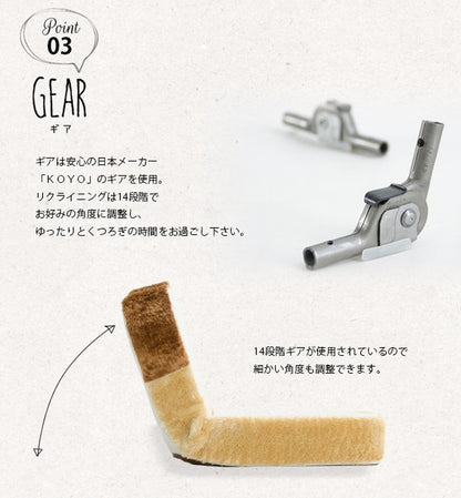 日本製 座椅子 1人掛け ワイド 一人掛け かわいい 食パン 国産 姫 チェア ハイバック おしゃれ 子ども フロアチェア リクライニングチェア(代引不可)