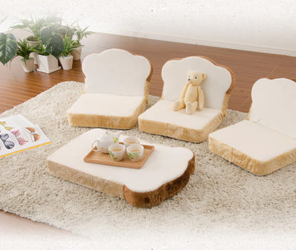 日本製 座椅子 1人掛け ワイド 一人掛け かわいい 食パン 国産 姫 チェア ハイバック おしゃれ 子ども フロアチェア リクライニングチェア(代引不可)