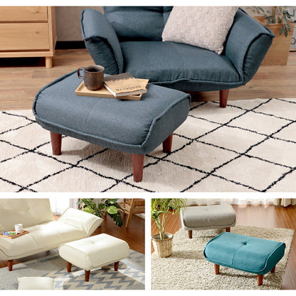 スツールにもなるオットマン オットマン スツール チェア 足置き 和楽 合成皮革 合皮 脚置き 日本製 いす イス 椅子 チェア 足置き台 フットレスト サイドテーブル 低め 北欧 おしゃれ シンプル (代引不可)