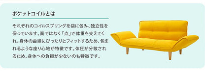 ソファベッド 3人用 日本製 14段階リクライニング ソファ カウチソファ カウチ ソファー ローソファー ダイニング デイベッド 折りたたみ ラブソファ カウチソファベッド 脚付 3人掛け 3P(代引不可)