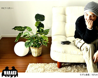 日本製 LULU ハイバック ソファ 1人掛け 一人掛け ローソファ カウチソファ 1P フロアソファ フロアソファ 座椅子 おしゃれ 北欧 国産(代引不可)