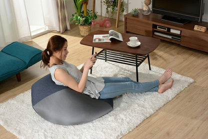 ビーズクッションカバー QUBE M 専用 48×48 クッションカバー 四角 特大 大きい クッションカバー 洗える 丸洗い 無地 北欧 おしゃれ(代引不可)