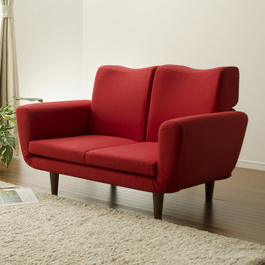 日本製 カウチソファ TONT 2人掛け ローソファ ソファベッド コンパクト ソファー 和楽 国産 幅112 112幅 スリム おしゃれ 北欧(代引不可)