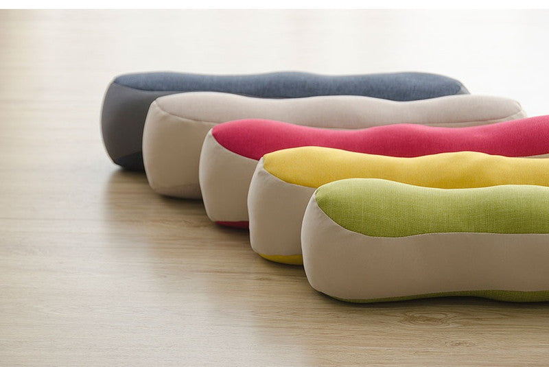 日本製 えだまめ あしまくら 足枕 フットピロー おしゃれ かわいい 国産 ピロー まくら 枕 ビーズ クッション ビーズクッション(代引不可)