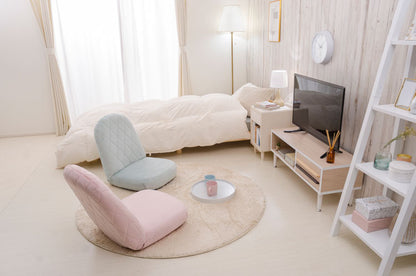 日本製 女子 座椅子 a1104 フロアチェア 椅子 イス チェア チェアー フロアチェア おしゃれ パーソナルチェア ローチェア ごろ寝 かわいい フレンチ 姫系 ガーリー シャビー 国産 パステルカラー(代引不可)