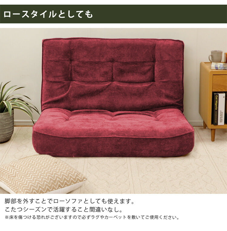 ハイバックソファ ヴィンテージタイプ 2人掛け 3段階 リクライニング ロースタイル ハイバックソファ 2P リクライニング ソファ ヴィンテージ 2人掛け ローソファ ポケットコイル 日本製(代引不可)