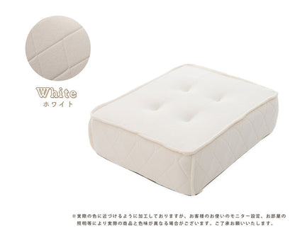日本製 大人かわいい マルチフロアソファ用 フロアクッション 座面 クッション ローソファ フロアソファ おしゃれ 北欧 無地 韓国インテリア 1人掛け 一人掛け(代引不可)