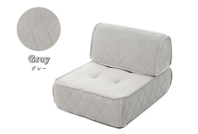 日本製 大人かわいい マルチフロアソファ クッション ローソファ こたつソファ フロアソファ おしゃれ 北欧 無地 韓国インテリア 1人掛け 一人掛け ローバック(代引不可)