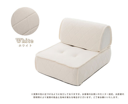 日本製 大人かわいい マルチフロアソファ クッション ローソファ こたつソファ フロアソファ おしゃれ 北欧 無地 韓国インテリア 1人掛け 一人掛け ローバック(代引不可)