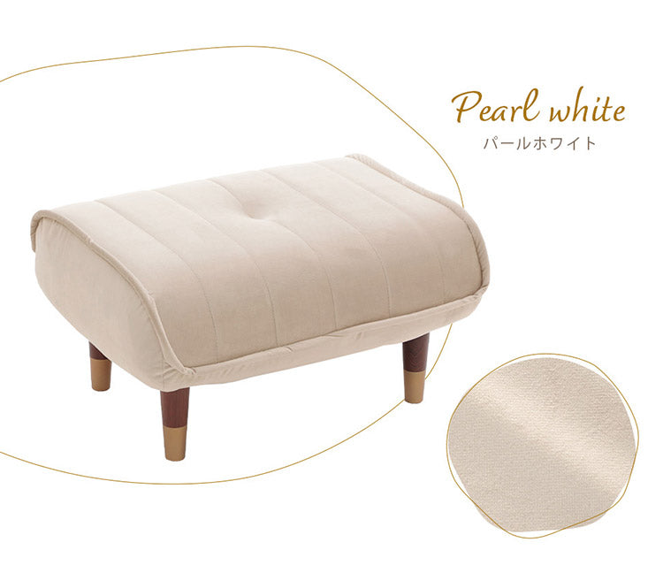 オットマン 単品 日本製 足置き スツール ソファ おしゃれ 北欧 和楽オットマン 椅子 サイドテーブル 足置き台 くすみカラー ベロア キルト 上品 高級感 大人 かわいい 子供(代引不可)