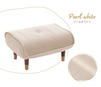 オットマン 単品 日本製 足置き スツール ソファ おしゃれ 北欧 和楽オットマン 椅子 サイドテーブル 足置き台 くすみカラー ベロア キルト 上品 高級感 大人 かわいい 子供(代引不可)