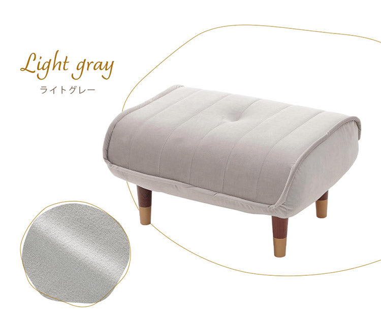 オットマン 単品 日本製 足置き スツール ソファ おしゃれ 北欧 和楽オットマン 椅子 サイドテーブル 足置き台 くすみカラー ベロア キルト 上品 高級感 大人 かわいい 子供(代引不可)
