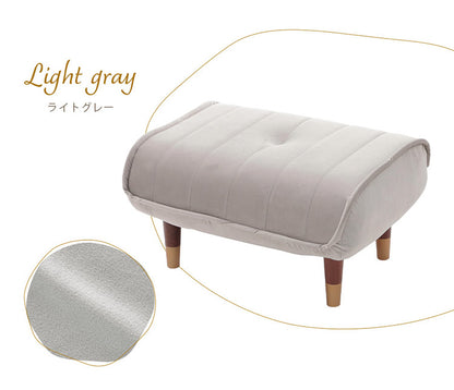 オットマン 単品 日本製 足置き スツール ソファ おしゃれ 北欧 和楽オットマン 椅子 サイドテーブル 足置き台 くすみカラー ベロア キルト 上品 高級感 大人 かわいい 子供(代引不可)