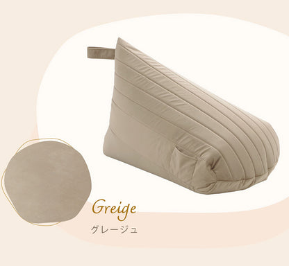 ビーズクッション 日本製 ベロア キルト 上品 高級感 大人かわいい クッション ソファ 座椅子 くすみカラー おしゃれ 北欧 ワンルーム 一人暮らし コンパクト 背もたれ(代引不可)