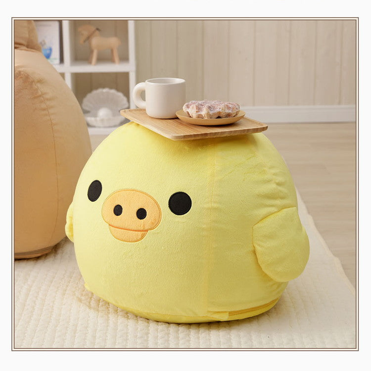 キイロイトリ オットマン ビーズ キャラクター kiiroitori リラックマ rilakkuma かわいい 子ども部屋 こども キッズ 日本製 ソファー 一人掛け リラックス ごゆるり カバーリング 洗濯可能(代引不可)