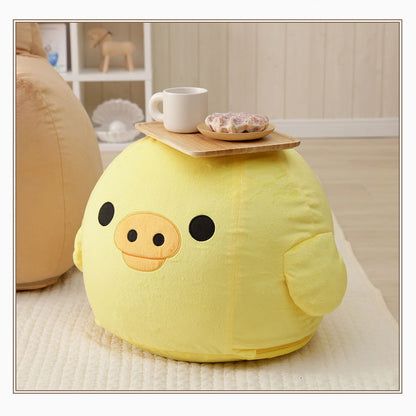 キイロイトリ オットマン ビーズ キャラクター kiiroitori リラックマ rilakkuma かわいい 子ども部屋 こども キッズ 日本製 ソファー 一人掛け リラックス ごゆるり カバーリング 洗濯可能(代引不可)