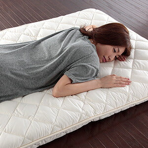 敷き布団 敷布団 シングル 国産 日本製 三層式 固綿 極太 抗菌 防ダニ 防臭 三層敷布団 ボリュームアップ敷き布団