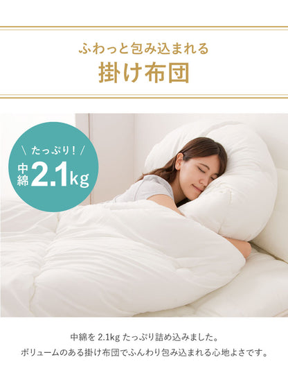 掛け布団 日本製 クイーン 抗菌防臭防ダニ加工 テイジン TEIJIN 帝人 マイティトップ 高品質 抗菌 防臭 防ダニ 国産 ほこりが出にくい 掛け布団 掛布団 かけぶとん 布団 ふとん 日本製掛け布団