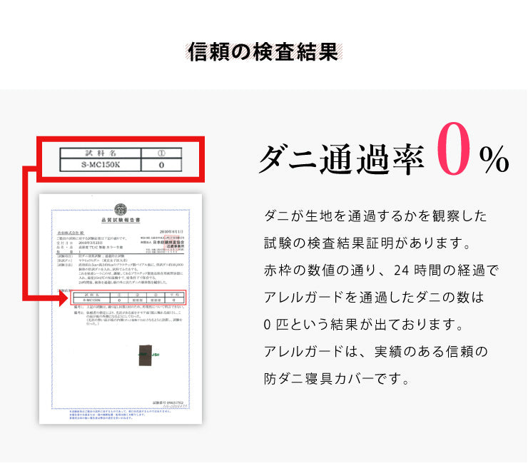 アレルガード ピローケース S 35×50cm 高密度生地使用 防ダニ 洗える 枕カバー 枕ケース まくらカバー 枕 花粉対策(代引不可)