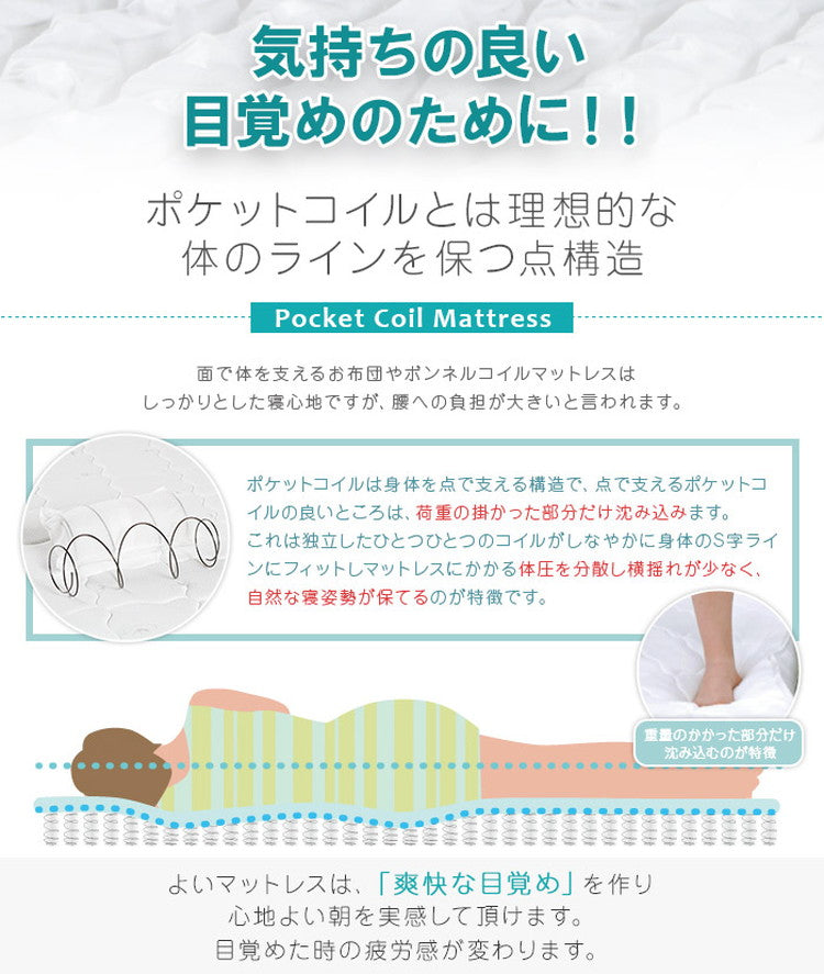 マットレスセット ベッド セミダブル SD ロール式 選べる マットレス付き ベッドフレーム 脚付きベッド マット付 すのこ構造 巻きすのこ 簡単 組立て Leqffy Bitter/レクフィビター ボトムベッド(代引不可)