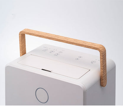 WOOD STYLE コンプレッサー除湿器 タンク2.3L パワフル コンパクト 持ち手 ハンドル 移動 キャスター 木目 おしゃれ タイマー 湿度設定 チャイルドロック 減灯 スリーアップ THREEUP DH-T2631
