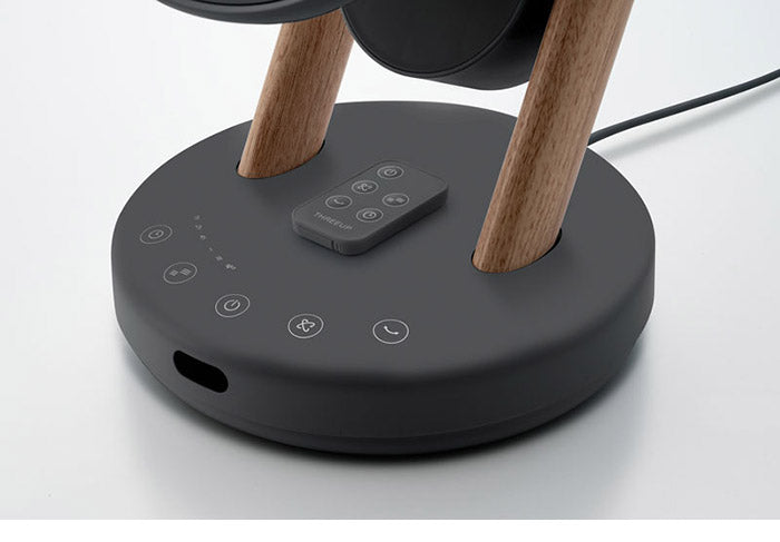 WOOD STYLE 3D スイングサーキュレーター360 送風 スリーアップ 3段階切替 空気循環 扇風機 木目 おしゃれ デザイン かわいい インテリア 家電 シンプル CF-T2307 THREEUP