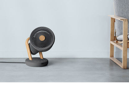 WOOD STYLE 3D スイングサーキュレーター360 送風 スリーアップ 3段階切替 空気循環 扇風機 木目 おしゃれ デザイン かわいい インテリア 家電 シンプル CF-T2307 THREEUP